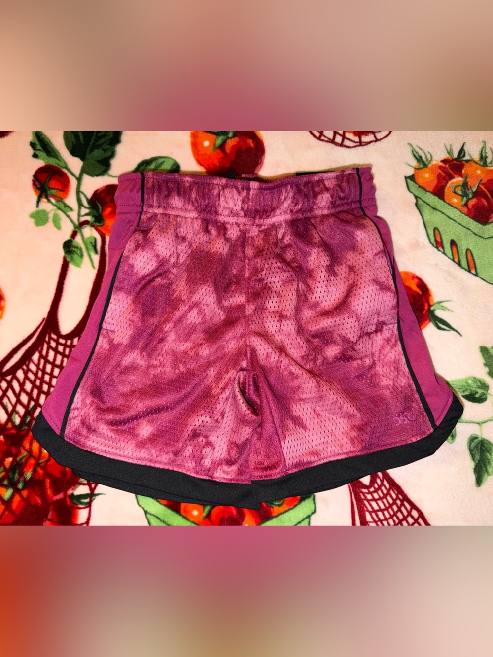 Dick’s Sporting Goods DSG Boys Basketball Shorts Raspberry Punch Dye 2XS (4-5)
